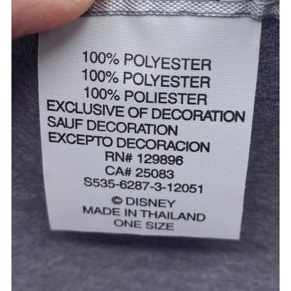 Walt Disney Store 25th Anniversary Silver Gray Mickey Mouse Ears Retro Kidcore - Picture 8 of 14